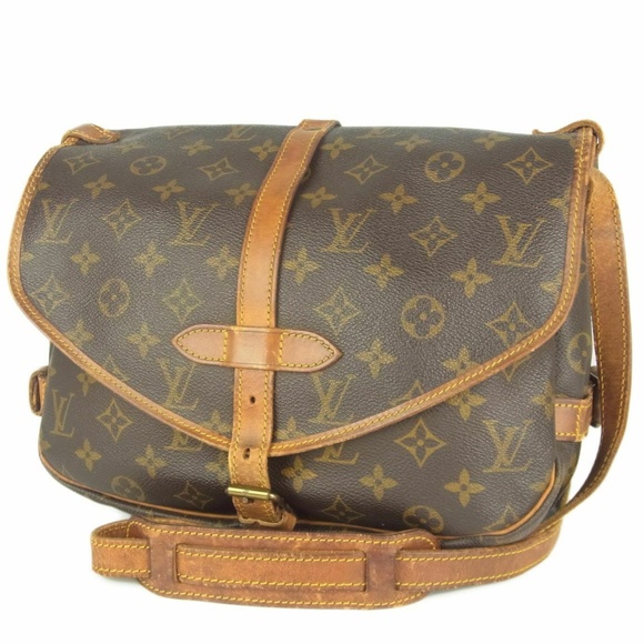 Louis Vuitton Handbags - Authentic Louis Vuitton Saumur 30 monogram